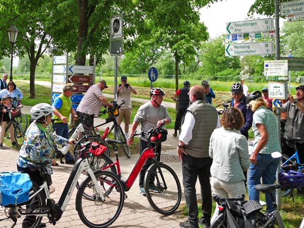 Bild Eröffnung Jubiläumsradweg